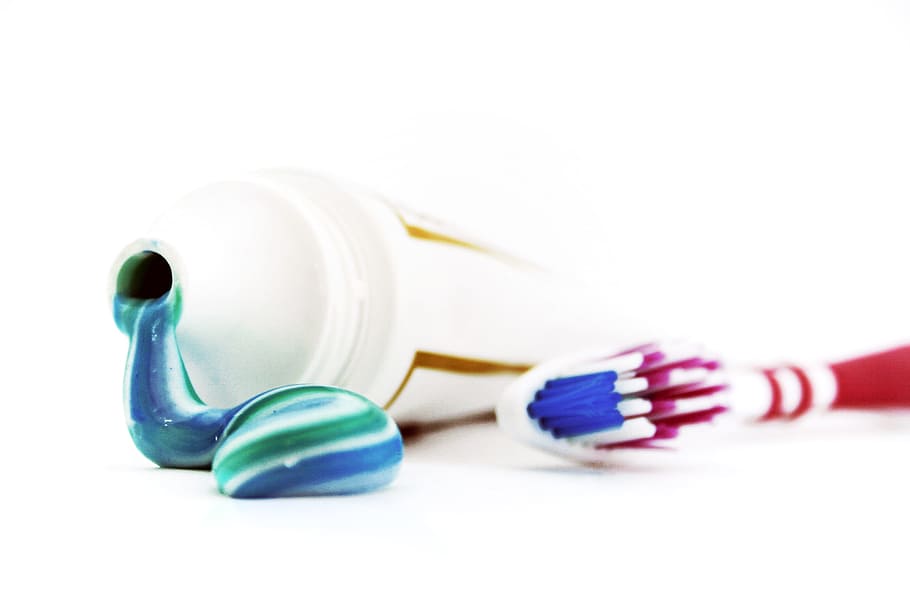 escova de dentes, vermelho, tubo, ninguém, limpo, plástico, close-up, medicina, dental, equipamento