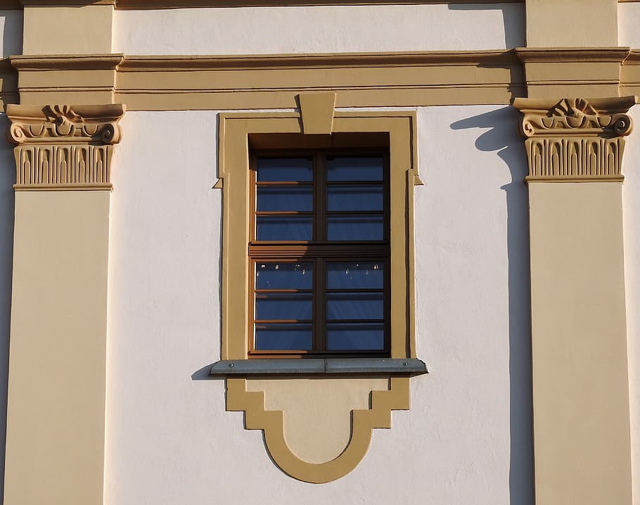 Window Building Architecture Old House City Style Cornice
