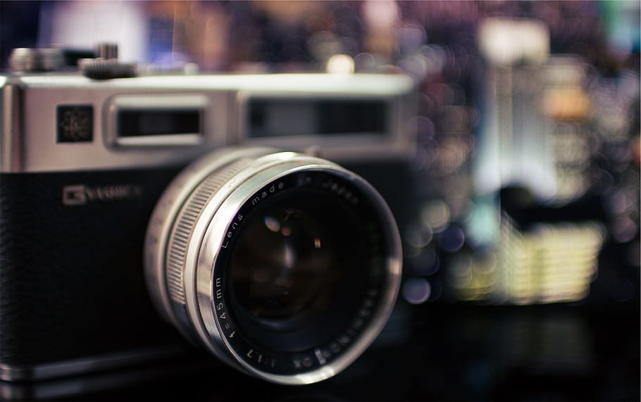 G Yashika, cámara, réflex, lente, fotografía, tecnología., temas de fotografía, cámara - equipo fotográfico, tecnología, primer plano