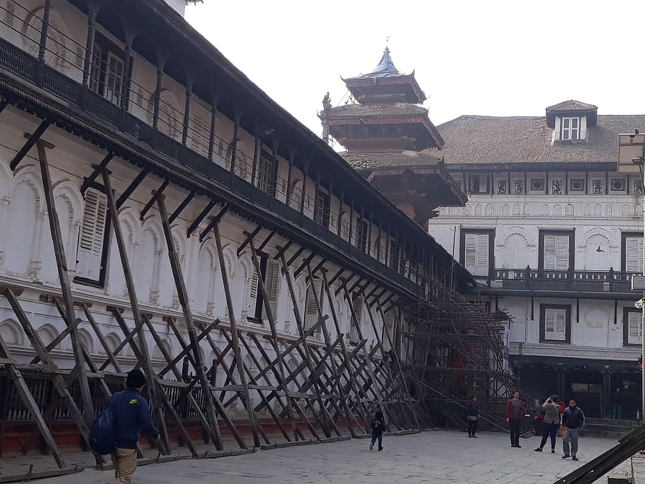 basantapur durbar square, nepal, kathmandu, durbar, square, hanumandhoka, pawankawan, arsitektur, struktur yang dibangun, bangunan eksterior