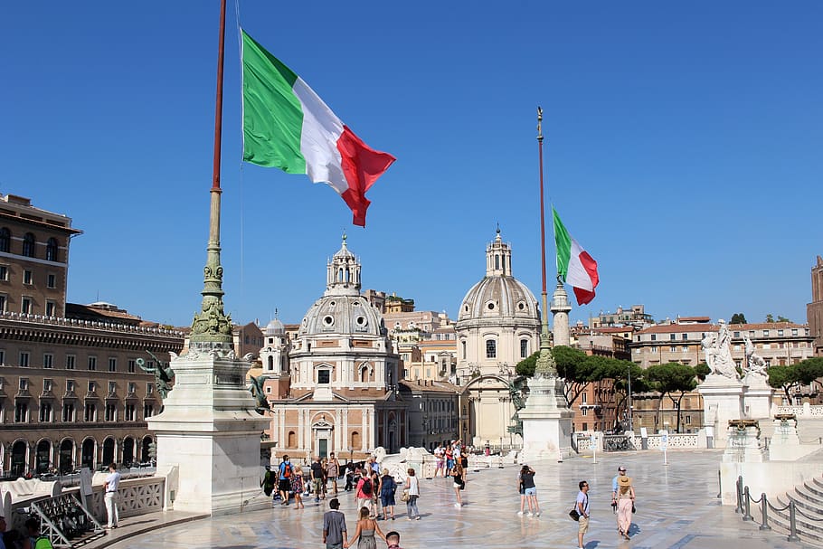 rome, place, italy, architecture, vatican, famous, obelisk, columns, monument, church