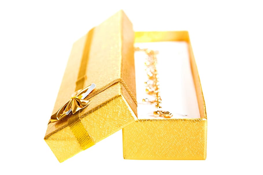 accessory, adornment, anniversary, box, bracelet, bride, celebration, chainlet, closeup, container
