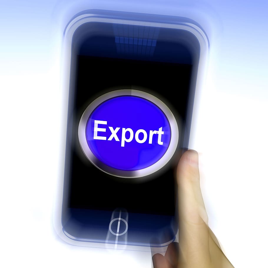 ekspor, ponsel, makna telepon, jual, luar negeri, perdagangan, penjualan internasional, telepon, penjualan di luar negeri, jual di luar negeri