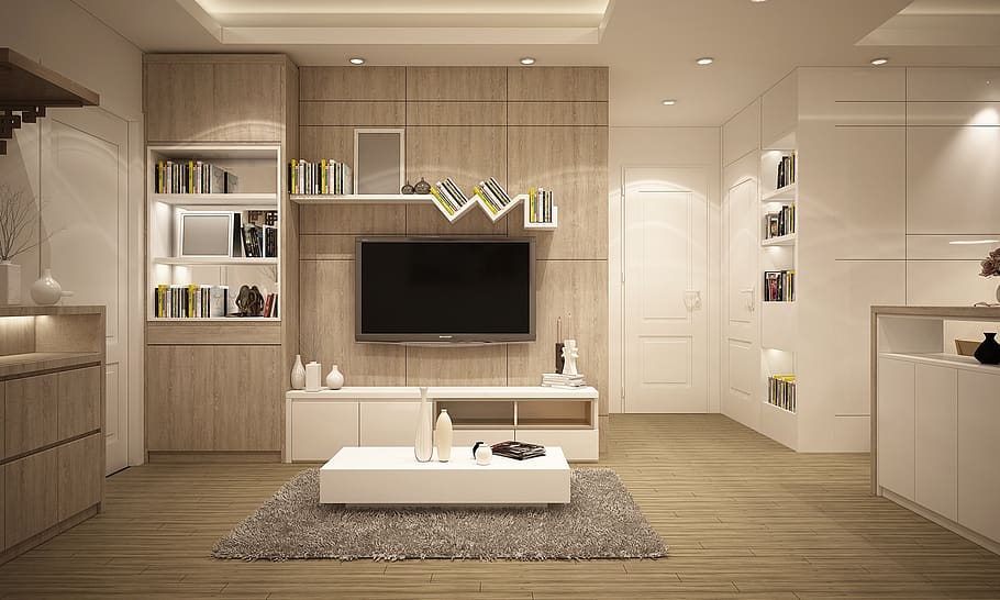 furnitur, ruang tamu, modern, desain interior, rumah, ruang domestik, di dalam ruangan, kemewahan, interior rumah, kekayaan