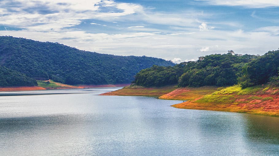 Водохранилища бразилии. Water dam Stella.