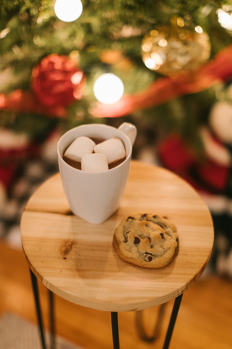 christmas, christmas cookies, hot chocolate, christmas eve, santa cookies, christmas tree, christmas picture, christmas images, table, food and drink