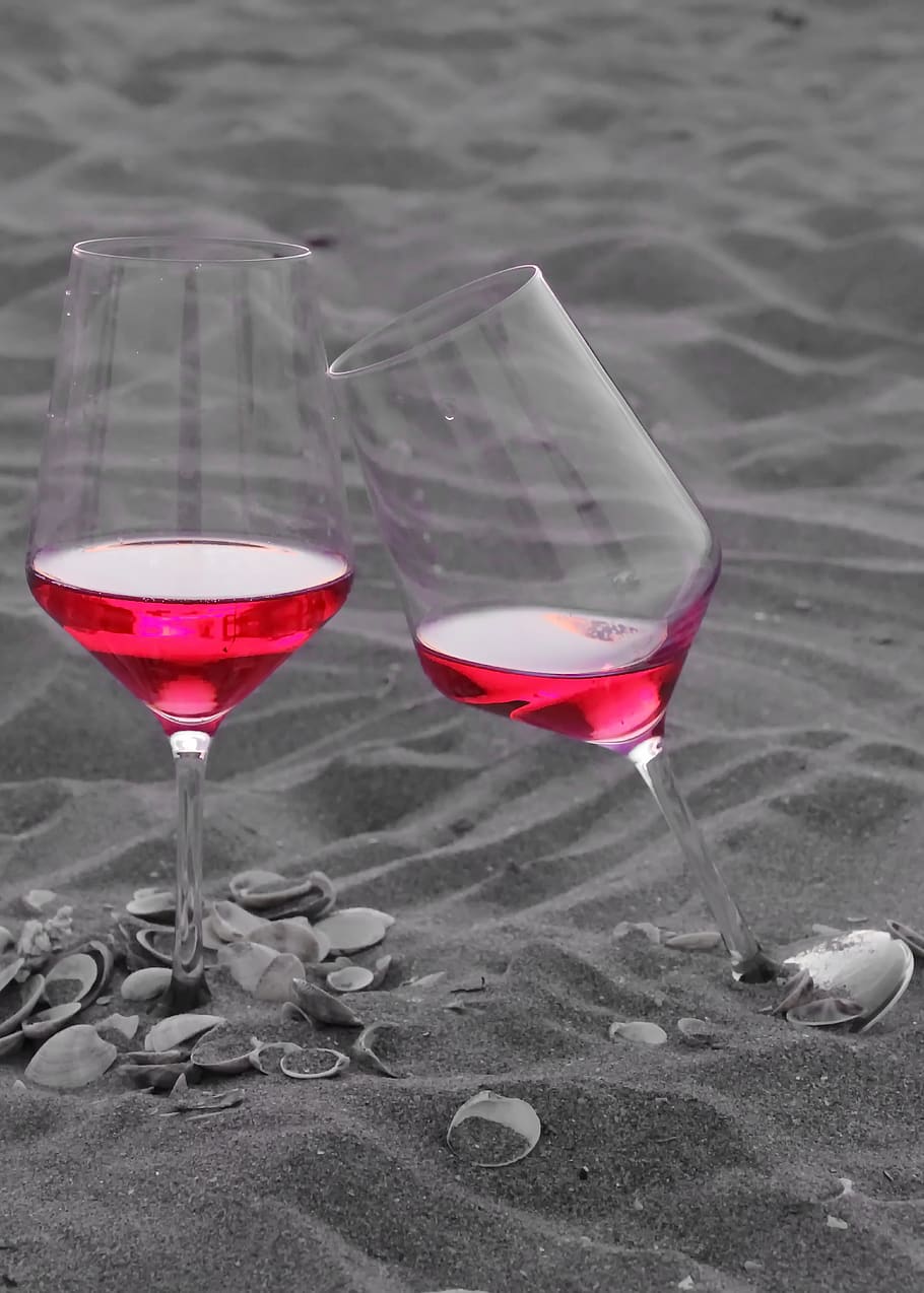 wine, red wine, wine glass, alcohol, beverages, italian, glasses, romance, love, sea