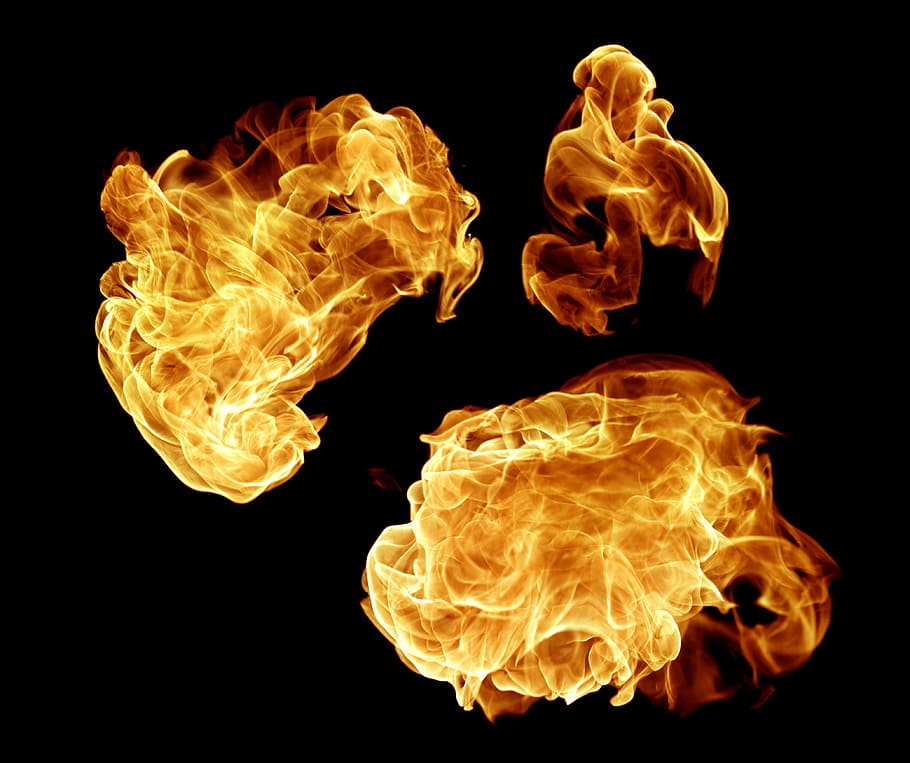 Fuego, llama, quemar, fondo, infierno, caliente, abstracto, combustible, patrón, poder