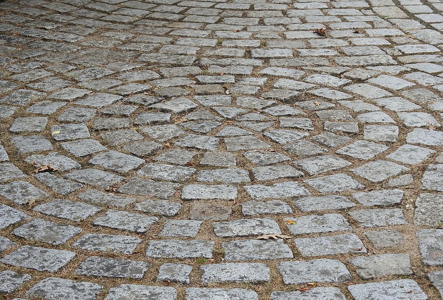 pavers, road, roadway, stones, soil, pattern, backgrounds, full frame, footpath, cobblestone