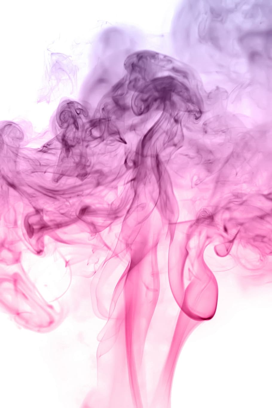 abstrato, aromaterapia, plano de fundo, cor, cheiro, fumaça, movimento, fumaça - estrutura física, cor de rosa, água