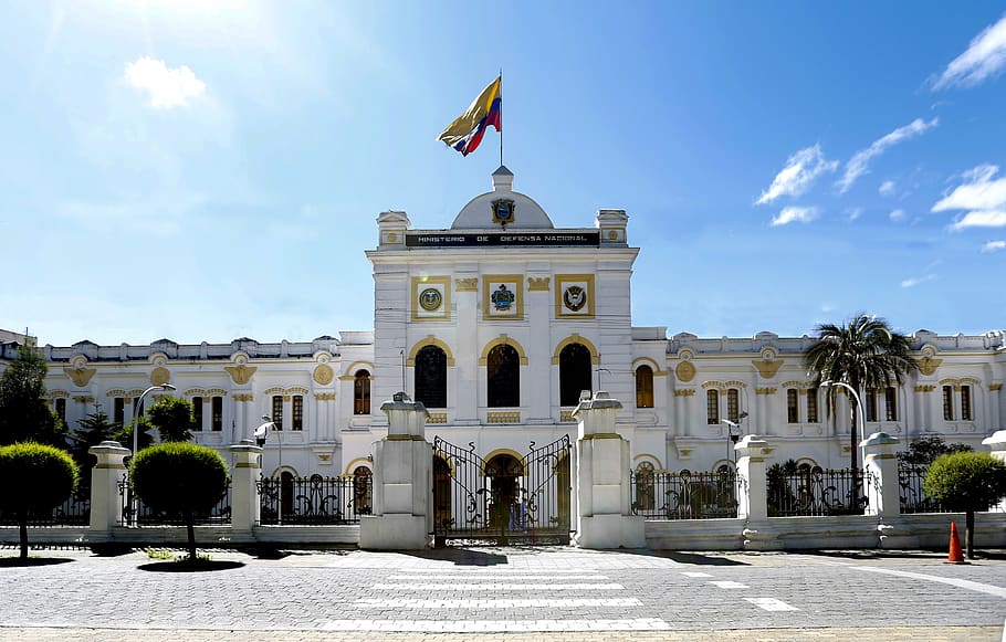 ministry of defence, policy, ecuador, quito, palace of the exhibition, armed forces, command set, army, armada, aviation