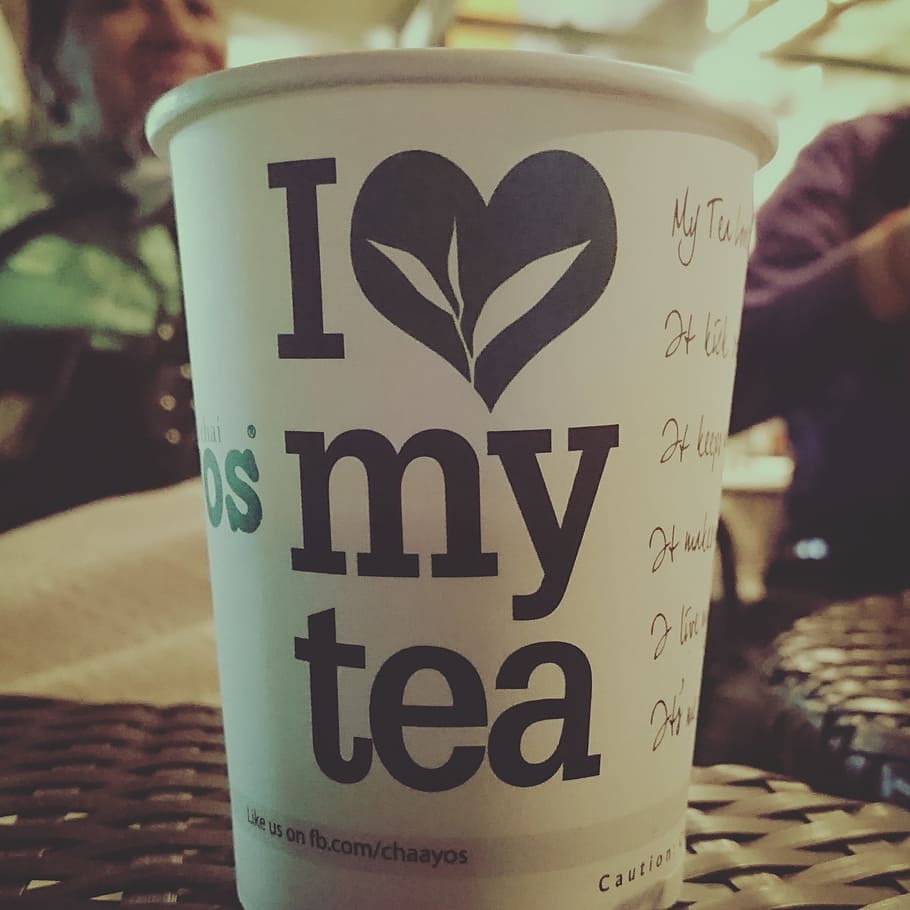 tea, hot, coffee, cup, paper cup, table, love, chill, relax, close-up