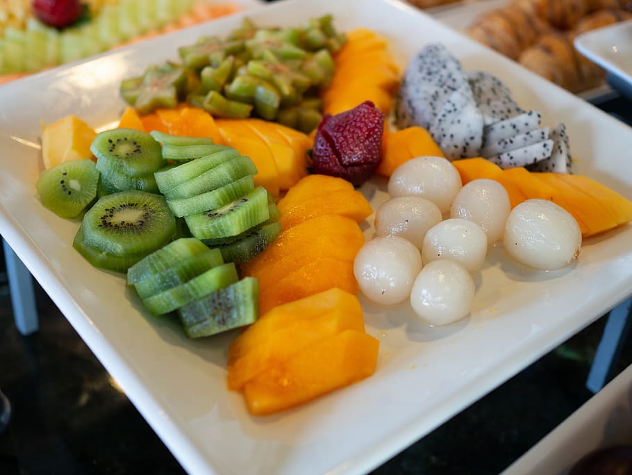 fruit, kiwi, leech, fresh, food, eat, delicious, juicy, nutrition, sweet