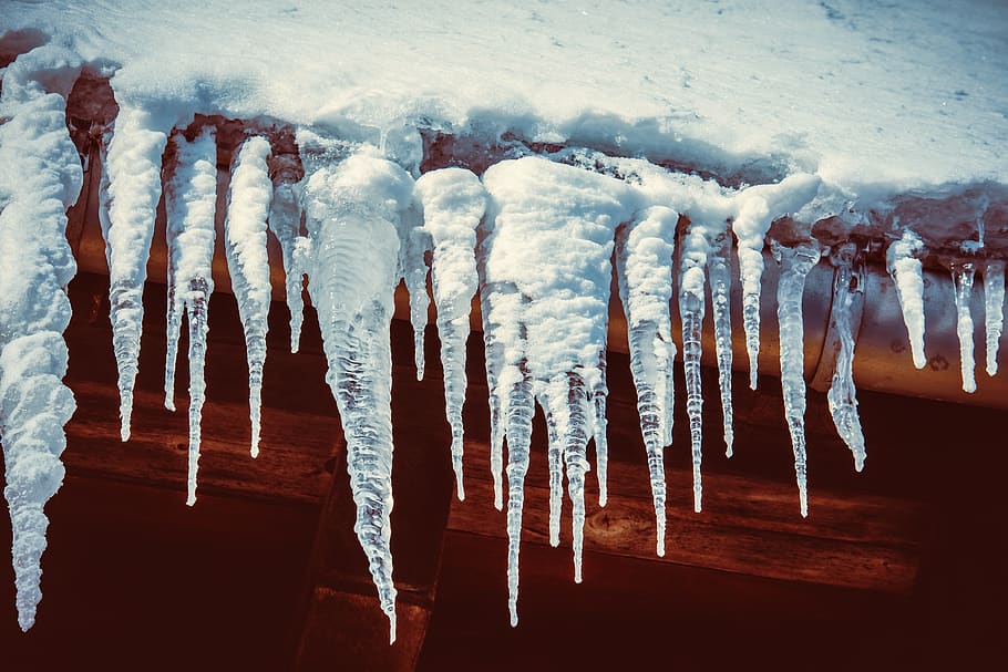 icicle, roof, water, cold, frost, ice, frozen, wintry, icy, winter magic