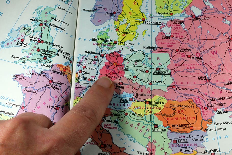 history, atlas, country, archive, makeup, association, borders, europe, hand, finger