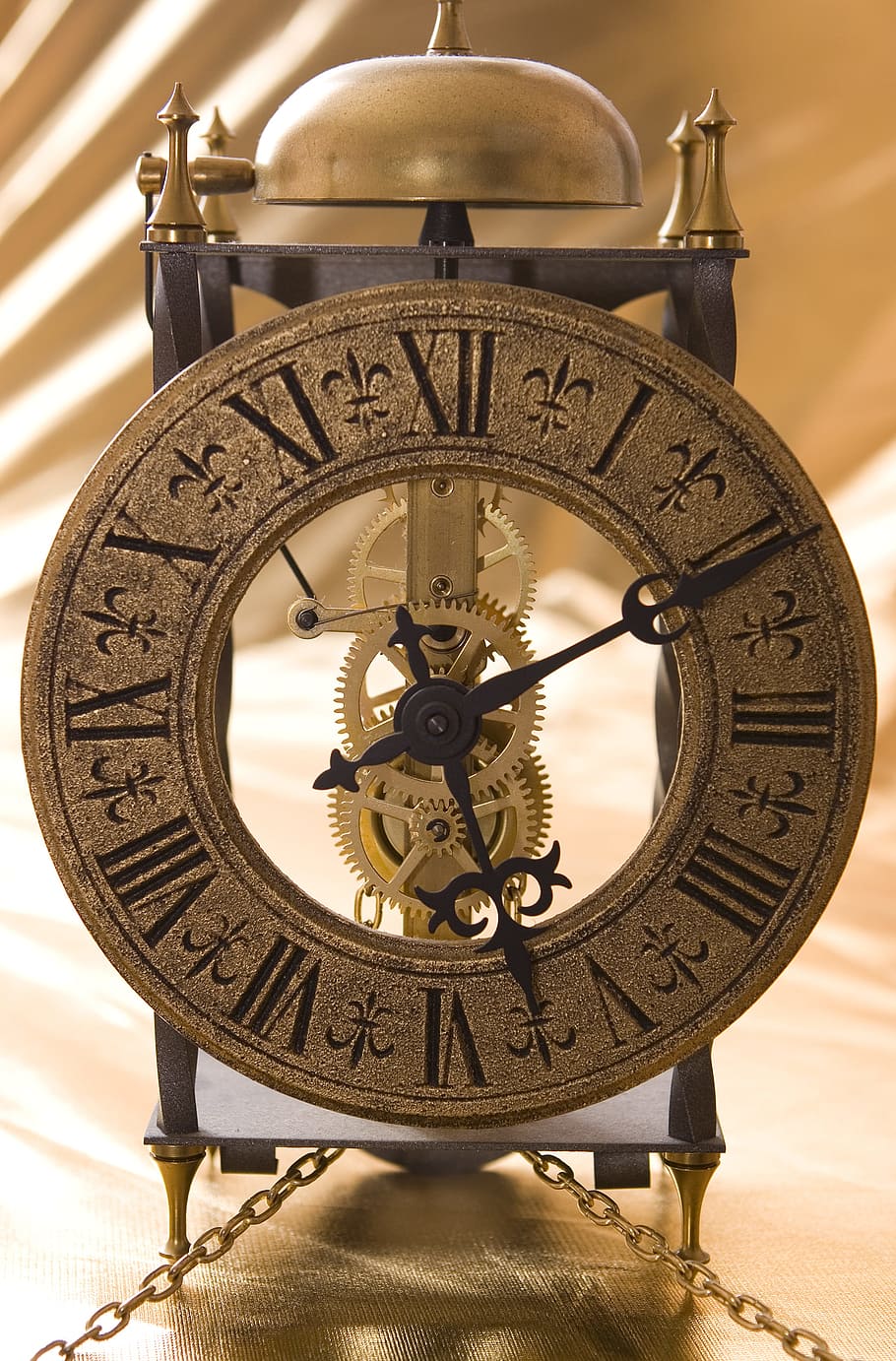 antique, appointment, clock, countdown, deadline, dial, elegant, gold, hours, midnight