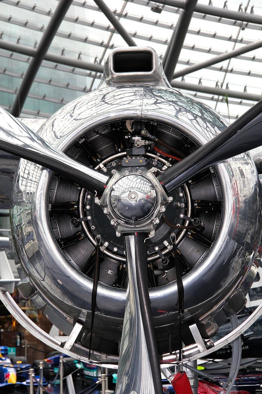 motor, rotor, turbin, pesawat terbang, mesin, baling-baling, penerbangan, drive, hanggar, teknologi