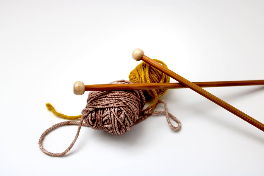 knitting, knit, knitting needles, yarn, craft, winter, knitted, wool, hobby, thread