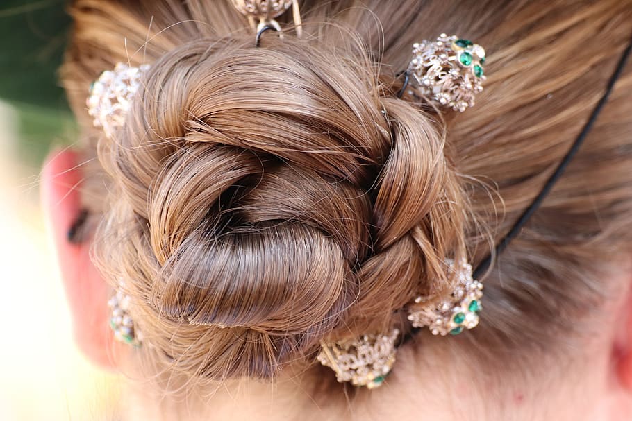 hair, hairstyle, costume, female, fashion, costumes, style, plait, hairpin, jewellery