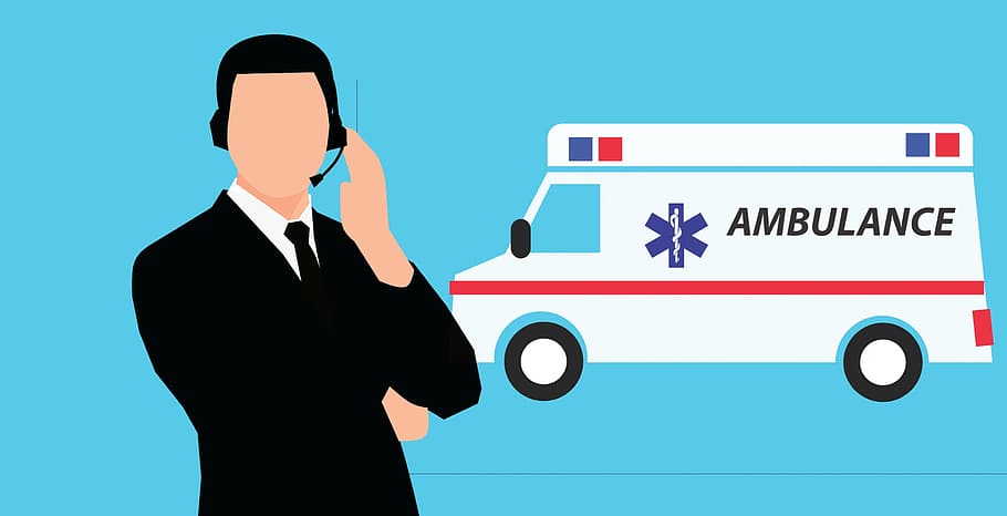 ayuda, ambulancia, médico, vehículo, salud, cuidado de la salud, transporte, concepto, ilustración, emergencia