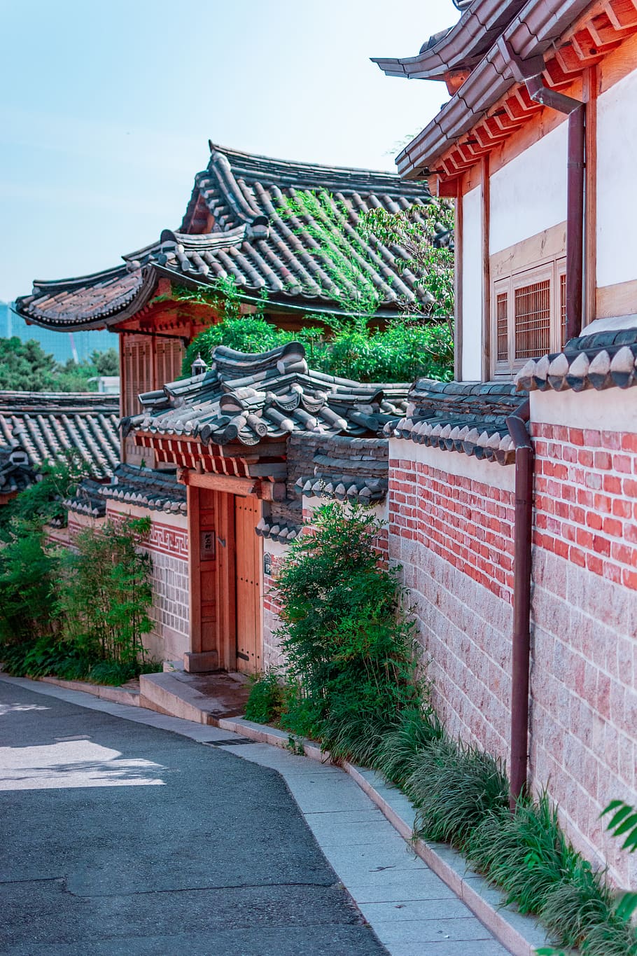 corea, corea del sur, tradicional, cielo, patrimonio, oriental, viajes, turismo, paisaje, seúl