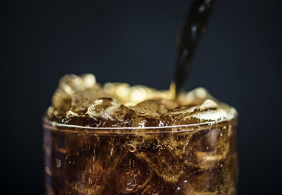 background, beverage, bubble, caffeine, carbonated, carbonated drink, carbonated water, close up, cola, cold