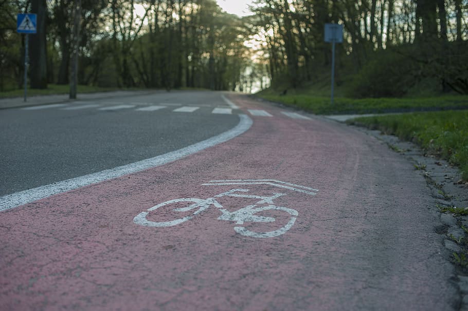 bicicleta, caminho, andar de bicicleta, estrada, ciclistas, tráfego, esporte, estilo de vida, atividade, ciclo