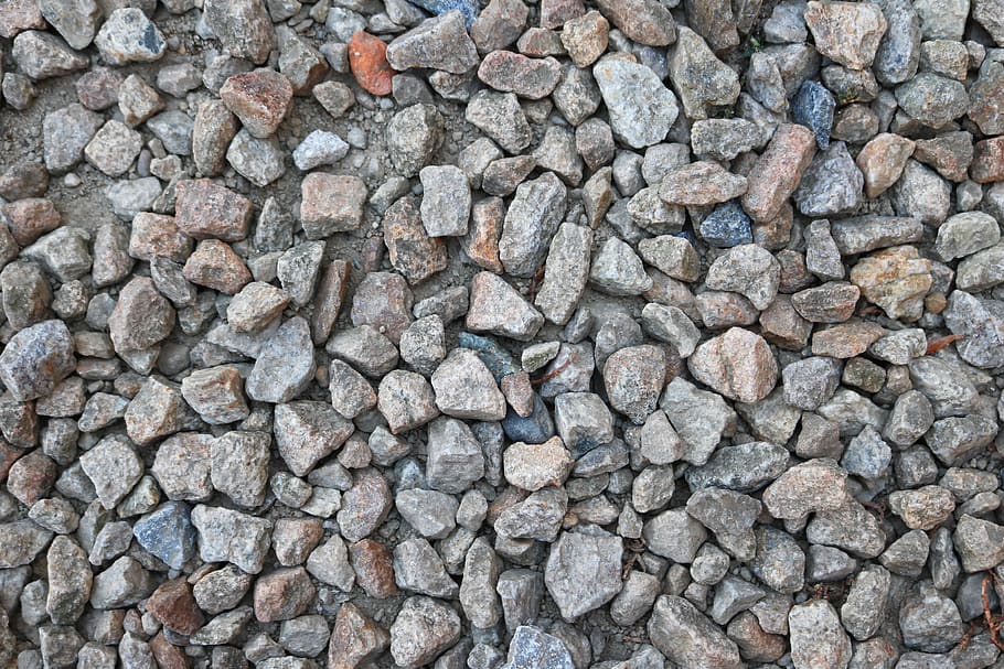 rochas, cascalho, areia, pedras, textura, superfície, fundos, moldura completa, texturizado, sólido