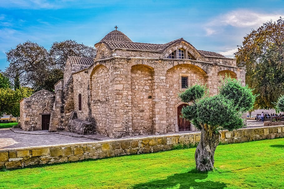 chipre, kiti, panagia angeloktisti, patrimonio mundial de la unesco, siglo XI, iglesia, ortodoxa, medieval, hito, religión