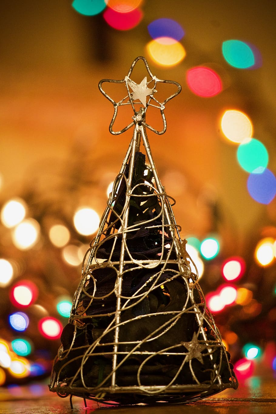christmas, christmas lights, lights, celebration, decoration, december, background, colorful, bright, christmas tree
