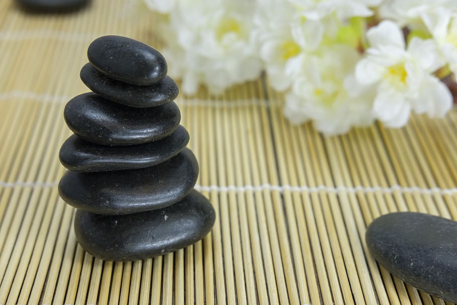 wellness, ayurveda, massage, relaxation, recovery, relax, feel good, stones, stone tower, cairn