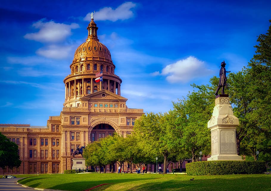 texas, state capitol, austin, monument, dome, architecture, government, landmark, historic, hdr