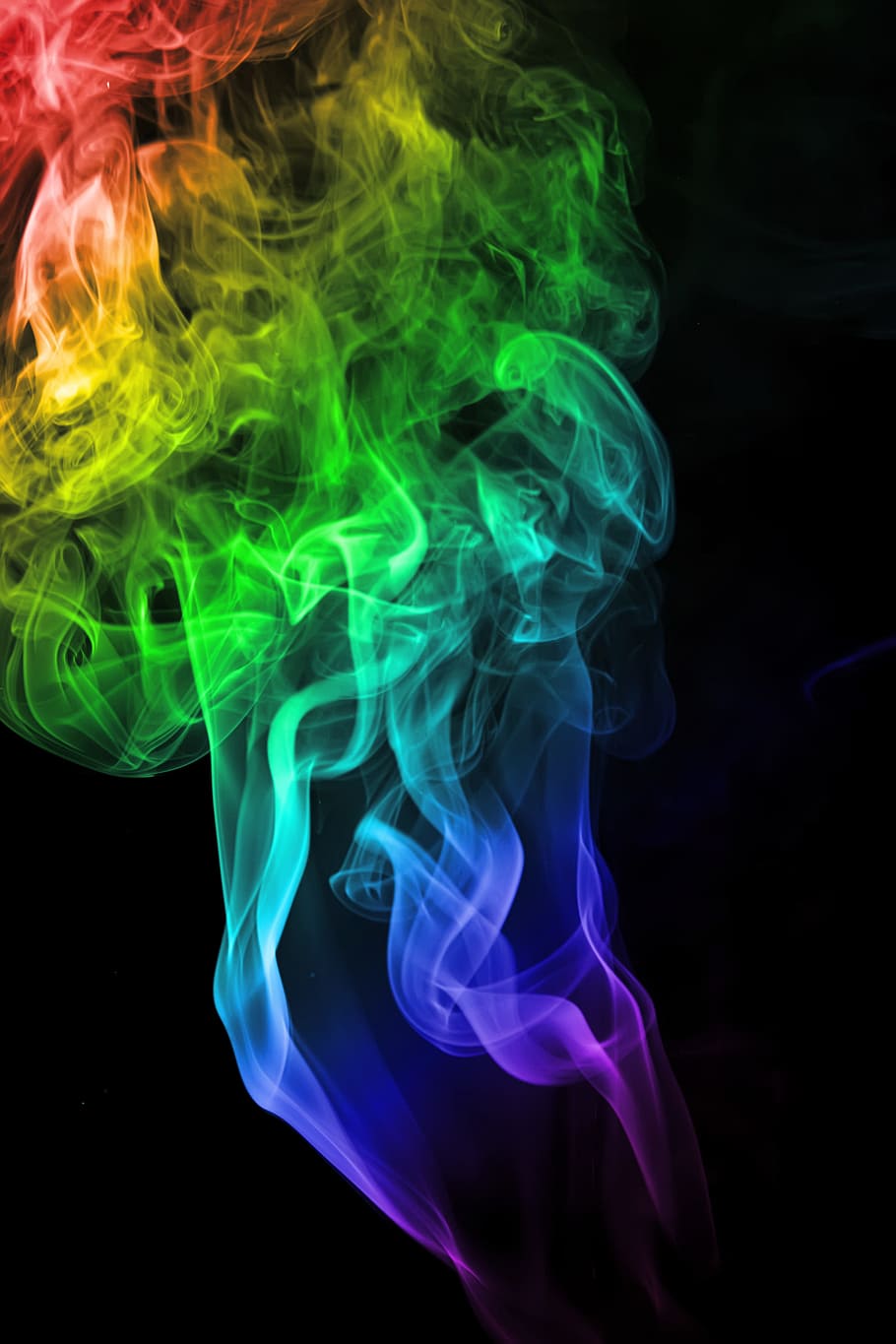 con2011, abstract, aroma, aromatherapy, background, color, smell, smoke, motion, black background