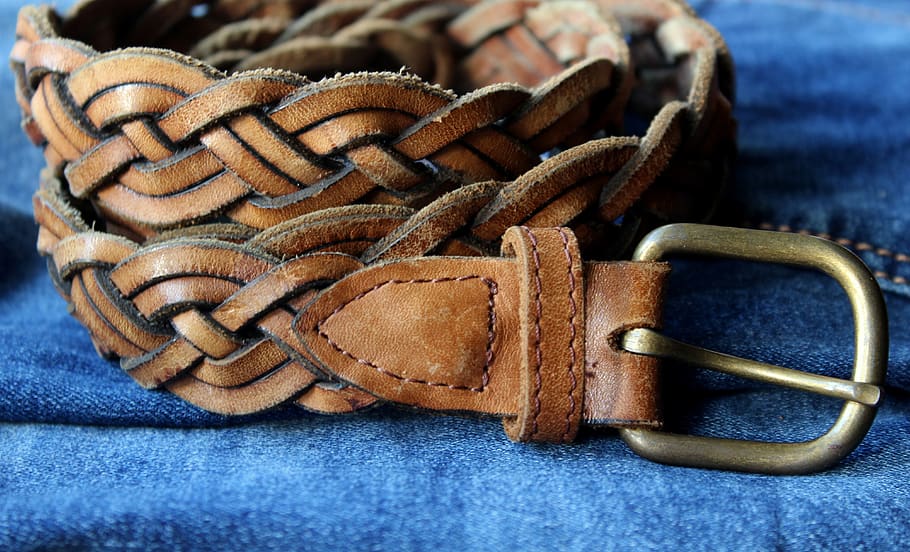 belt, buckle, for mounting, woven, old, skin, fashion, style, clothing, clasp