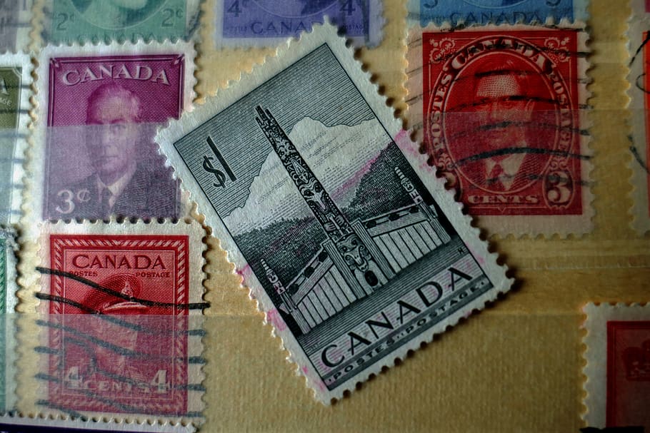 paper, letters, stamp, old, antique, collection, correspondence, post, vintage, postage stamp