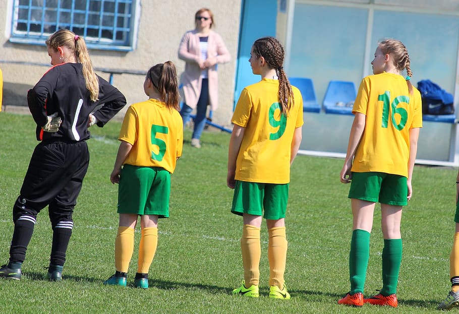 fútbol, deporte, niñas, niña, partido, zapatos de fútbol, curso, estadio, el inicio de, este es un equipo - Pxfuel