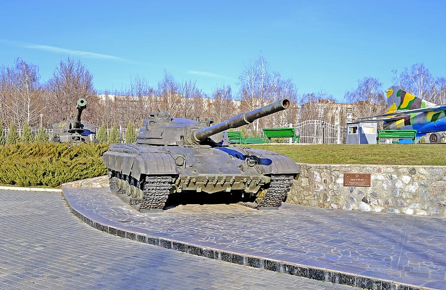 defender of the fatherland, tank, monument, war, army, military, weaponry, weapons, armor, old