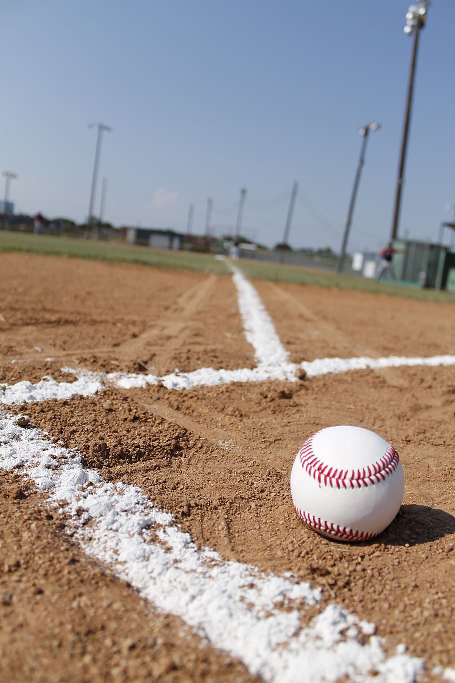 baseball, gravel, sports, game, sport, baseball - sport, baseball - ball, day, ball, playing field