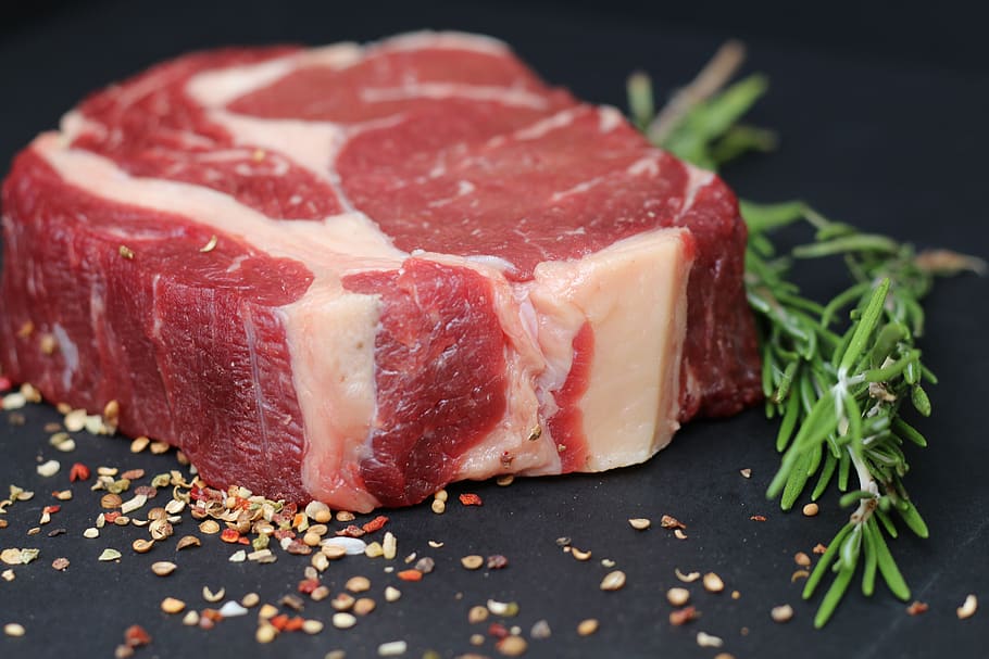 daging, makanan, daging sapi, steak, nikmati, barbekyu, steak daging sapi, daging merah, berair, panggangan
