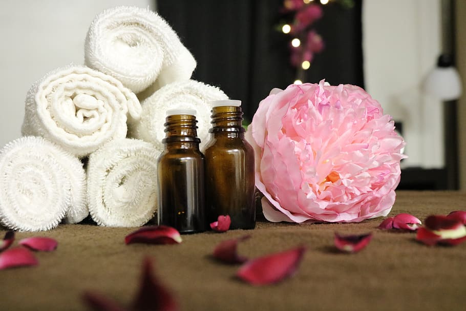 óleos essenciais, spa, aromaterapia, massagem, relaxamento, óleo, essencial, natural, relaxar, flores