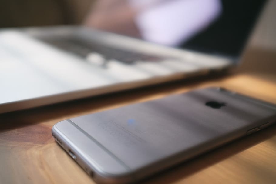 iphone, macbook, pro, apple, black, communication, computer, digital, gray, grey