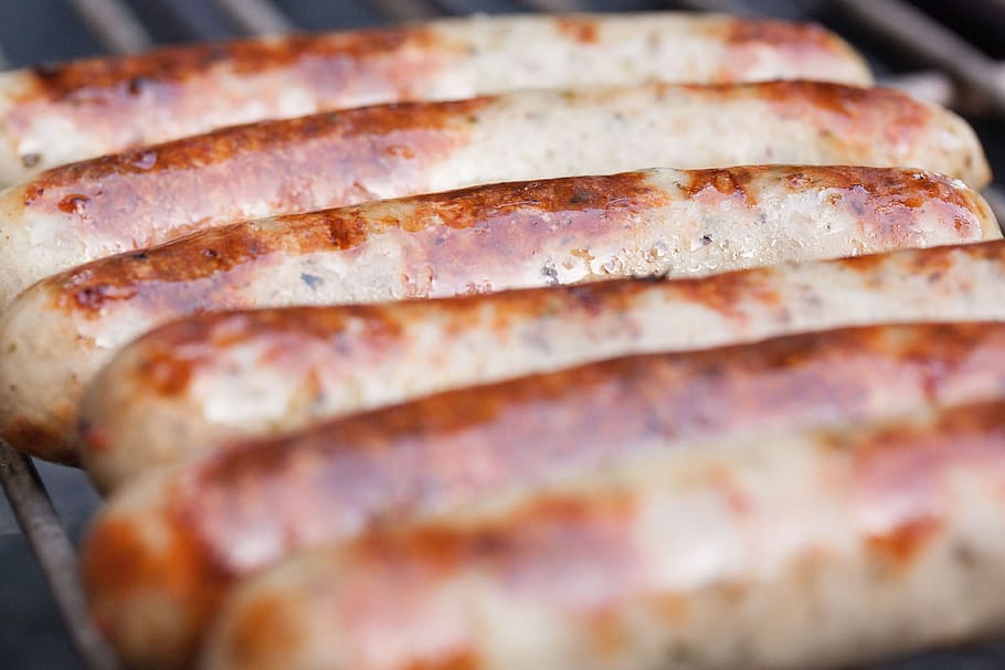 grilled sausages, food and Drink, barbecue, barbeque, bBQ, cooking, grill, grilling, meat, meats