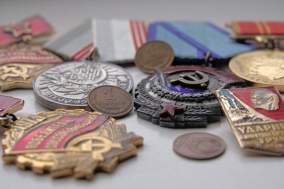 ordem, medalha, preço, centavo, mérito, orgulho, fama, honras, símbolo, veterano