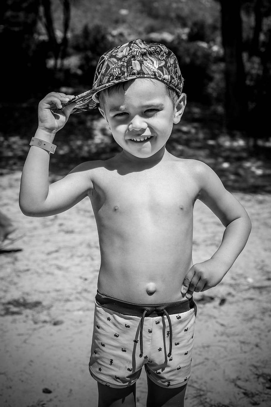 monochrome, calabarca, boy, joy, child, happiness, young, person, summer, water