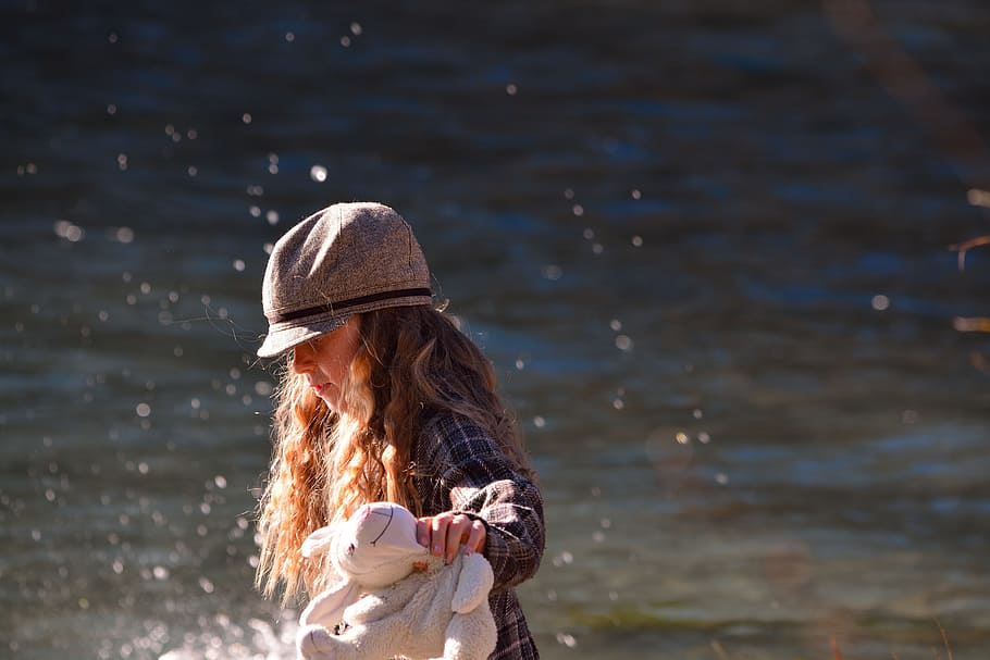 blonde, shore, sea, girl, pose, little, princess, portrait, cute, adorable