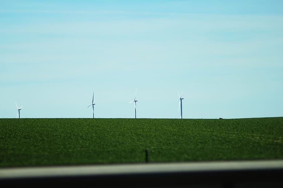 windfarm, france, grass, wind turbine, turbine, environmental conservation, renewable energy, alternative energy, environment, wind power