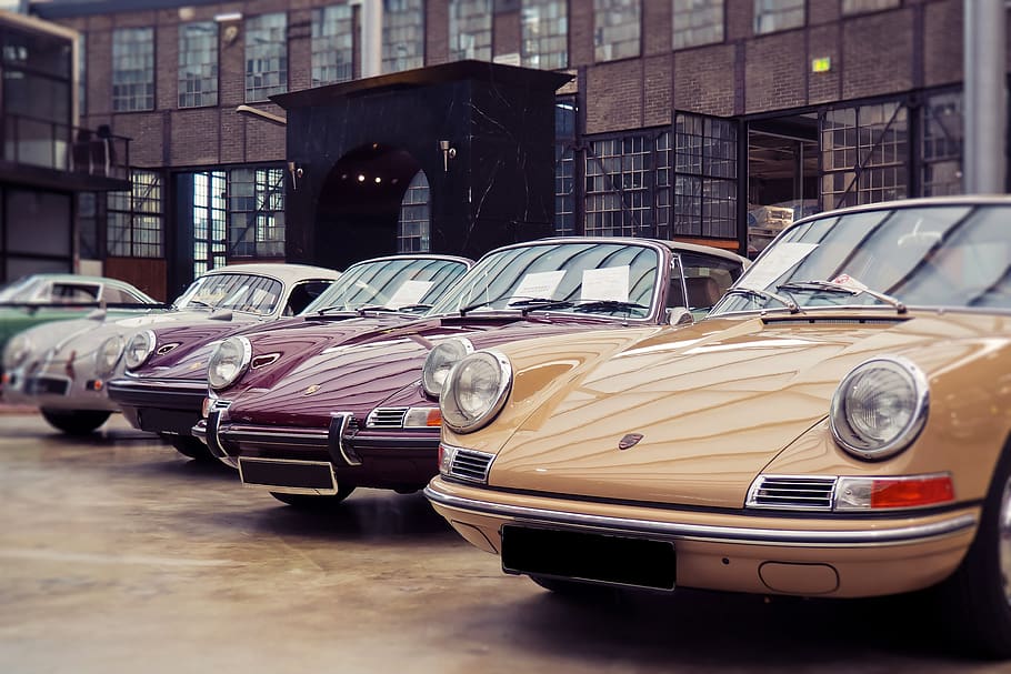 automático, veículo, luxo, clássico, carro esportivo, caro, automotivo, Oldtimer, vintage, Porsche