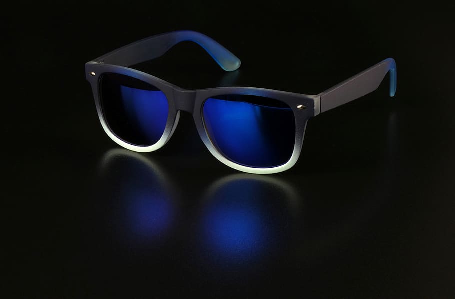 sunglasses, blue summer, cool, fashion, vacations, leisure, style, mirroring, glasses, eyeglasses