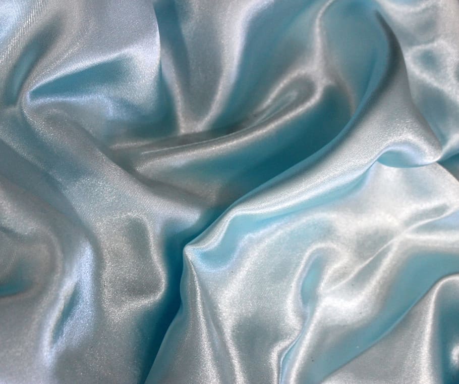 azul, fondo de seda de terciopelo, terciopelo, fondo, textura, material, tela, seda, elegante, ondulación