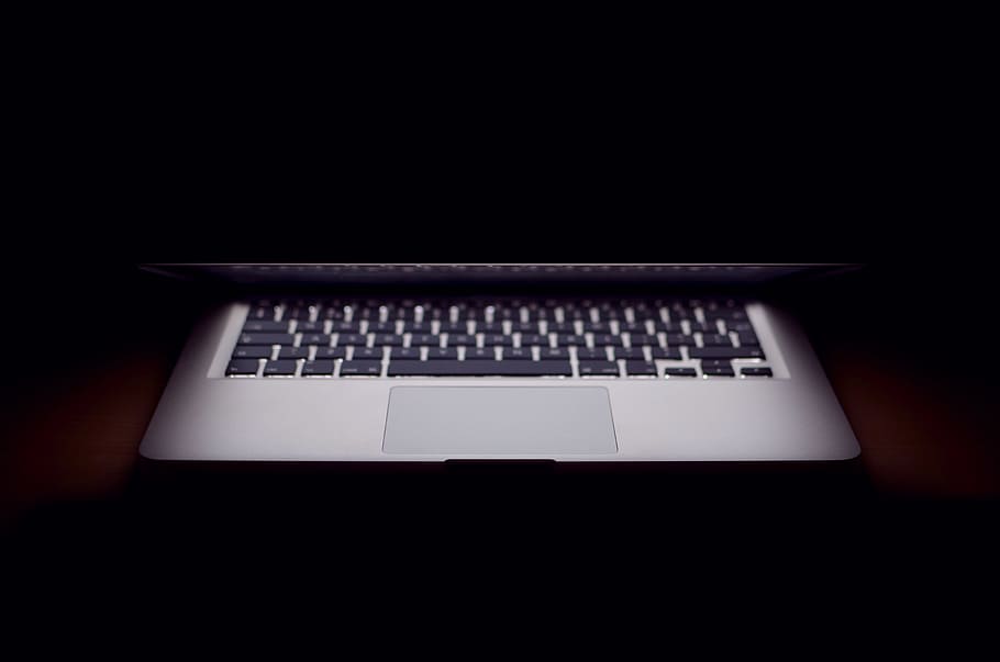 laptop, computer, macbook, light, technology, white, internet, lighting, shape, multimedia